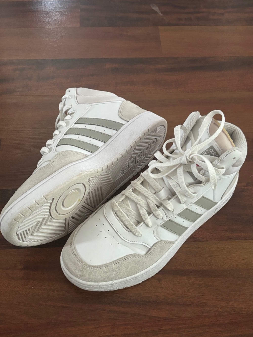 Men's Adidas Hoops basketball High Tops
